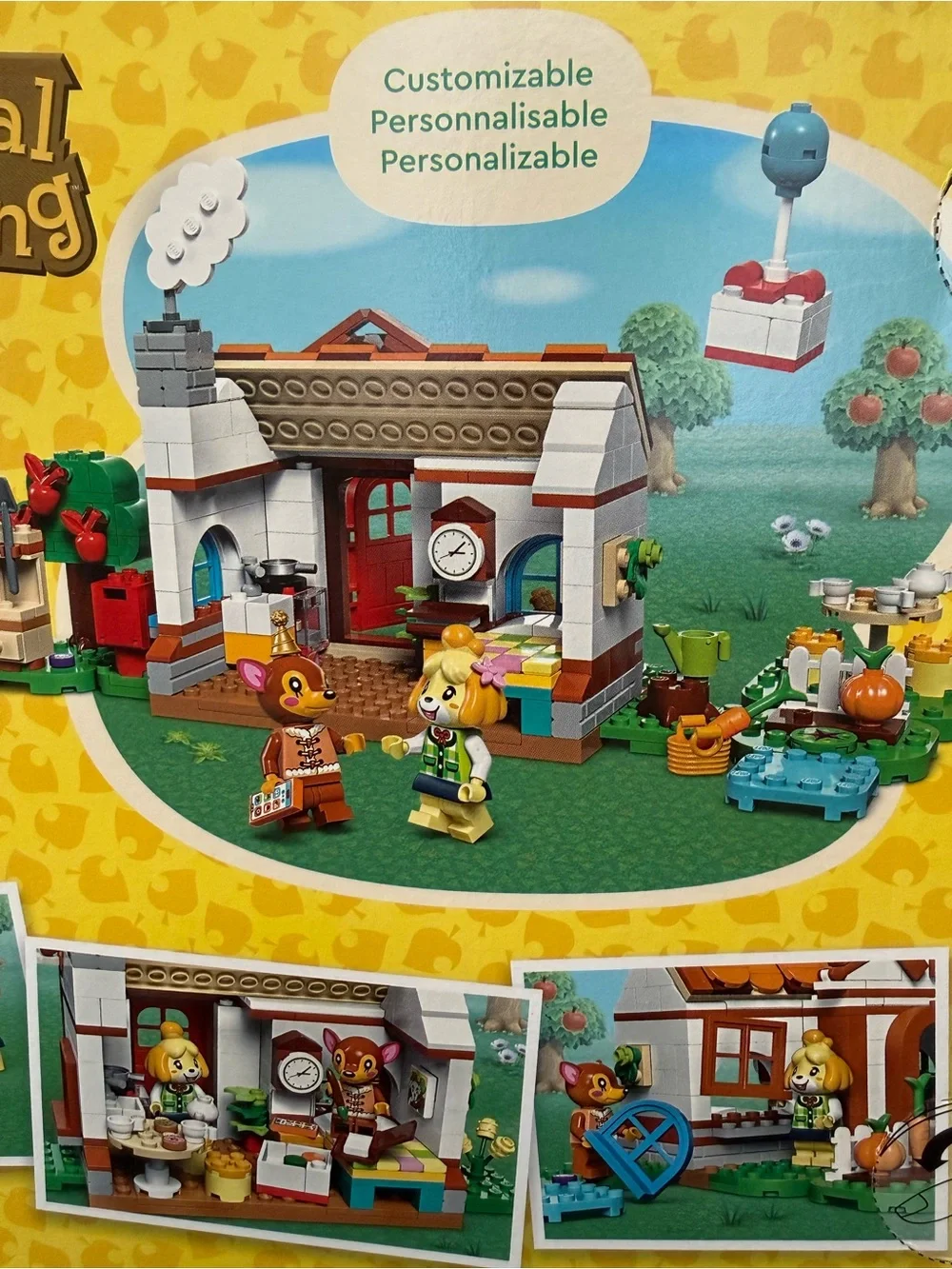 LEGO Animal Crossing Isabelle's House Visit